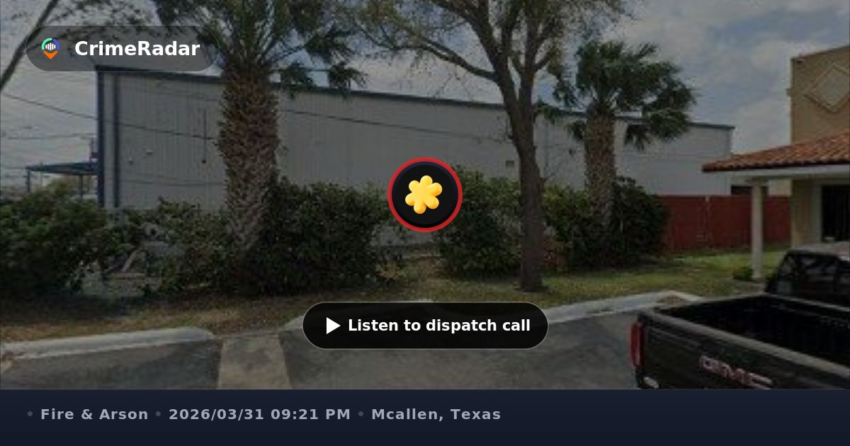 Firefighters battle building fire on North 23rd Street, Mcallen TX ...