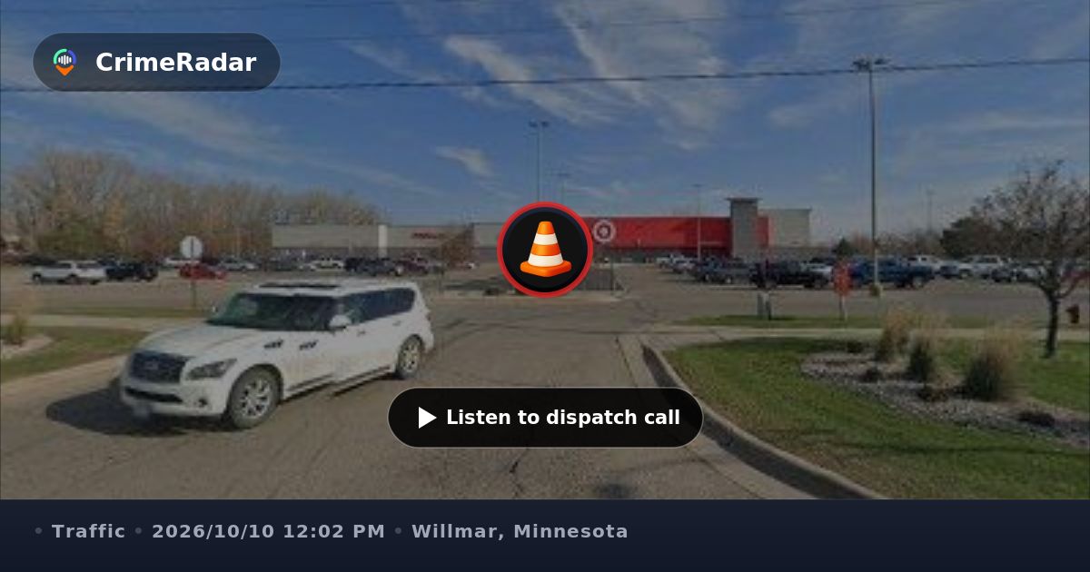Hit-and-run damage to parked vehicle at Target, Willmar MN | CrimeRadar