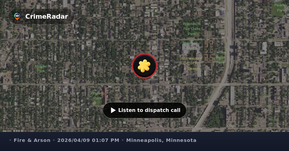 Smoke alarm from cooking at Blaisdell Avenue home, Minneapolis MN ...