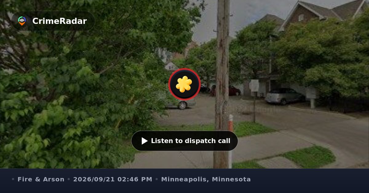 Structure fire at Little Earth Apartments, Minneapolis MN | CrimeRadar