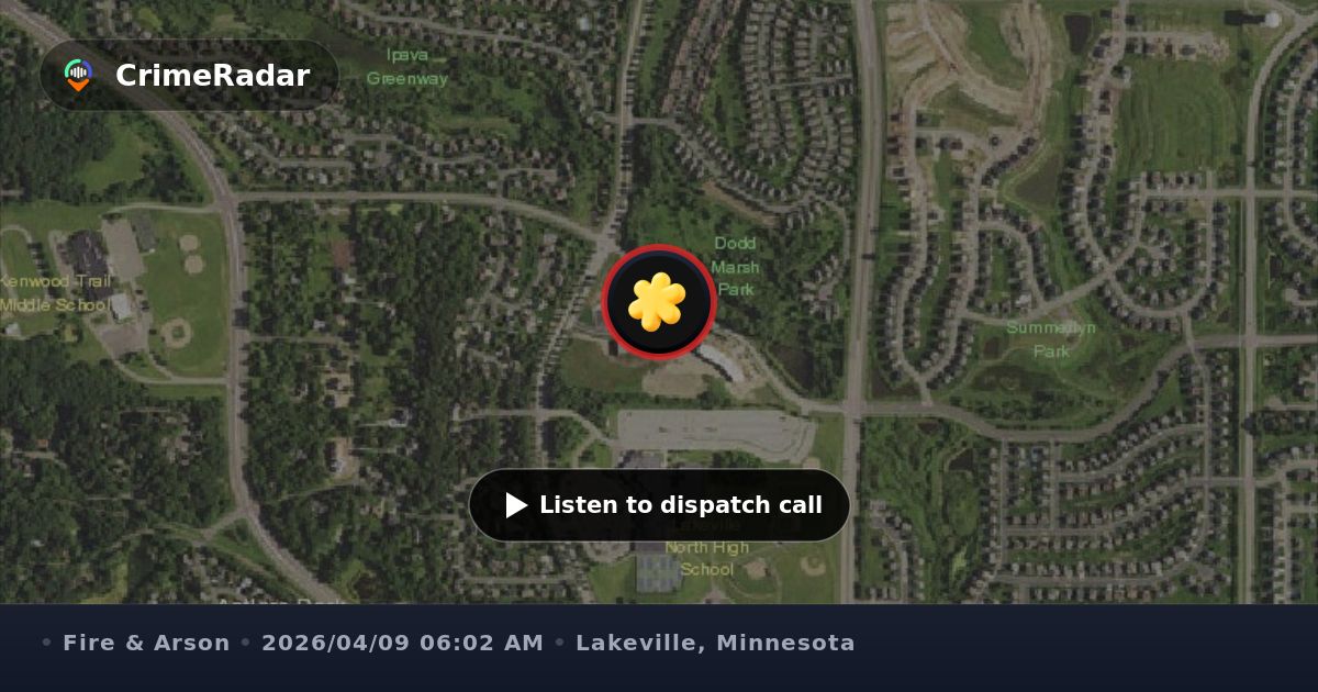 Fuel spill at Lakeville North High School, Lakeville MN | CrimeRadar