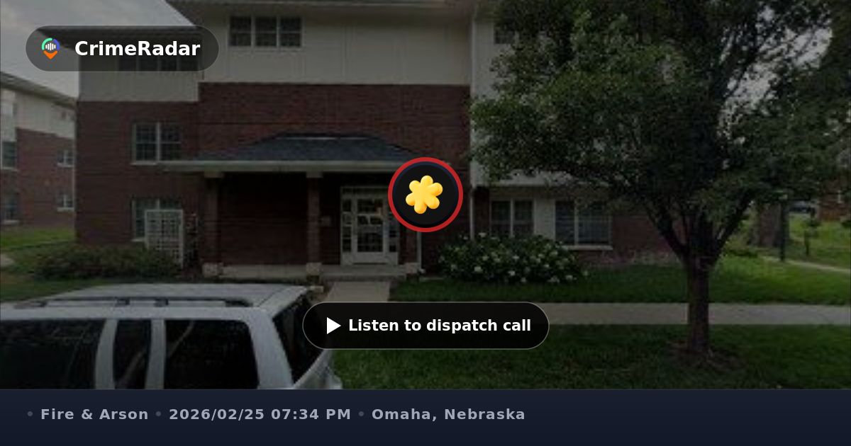 Fire response with diabetic emergency reported, Omaha NE | CrimeRadar