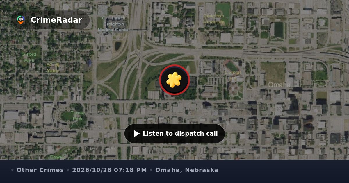 Ui Tower Felony warrant suspect detained at Jackson Tower, Omaha NE | CrimeRadar