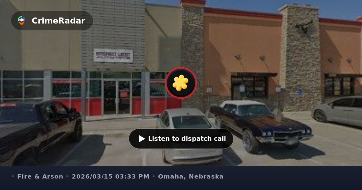 Reported structure fire on Dodge Street, Omaha NE | CrimeRadar