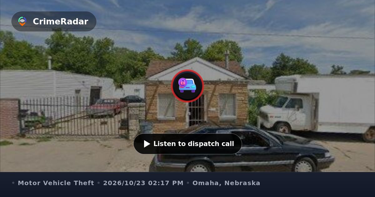 Gray Toyota Camry reported stolen on Lake Street, Omaha NE | CrimeRadar