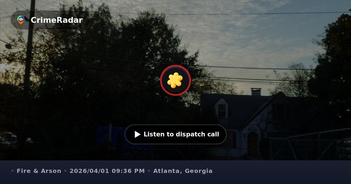 Fire crew investigates alarm on Irby Avenue, Atlanta GA | CrimeRadar