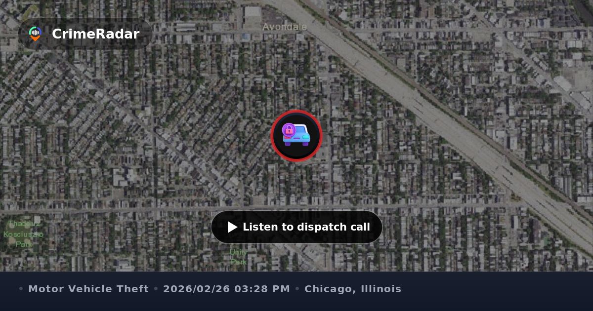 Stolen SUV crashes into pole and flees on Milwaukee Ave, Chicago IL ...