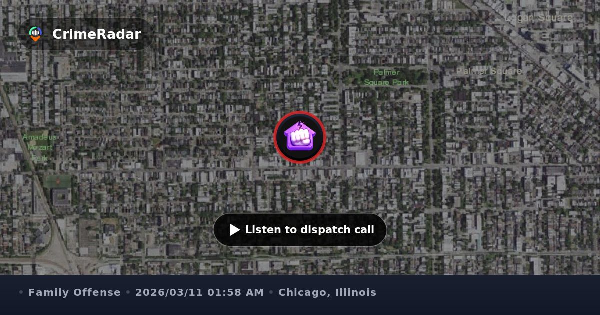 Search for suspect wanted in domestic battery case, Chicago IL | CrimeRadar