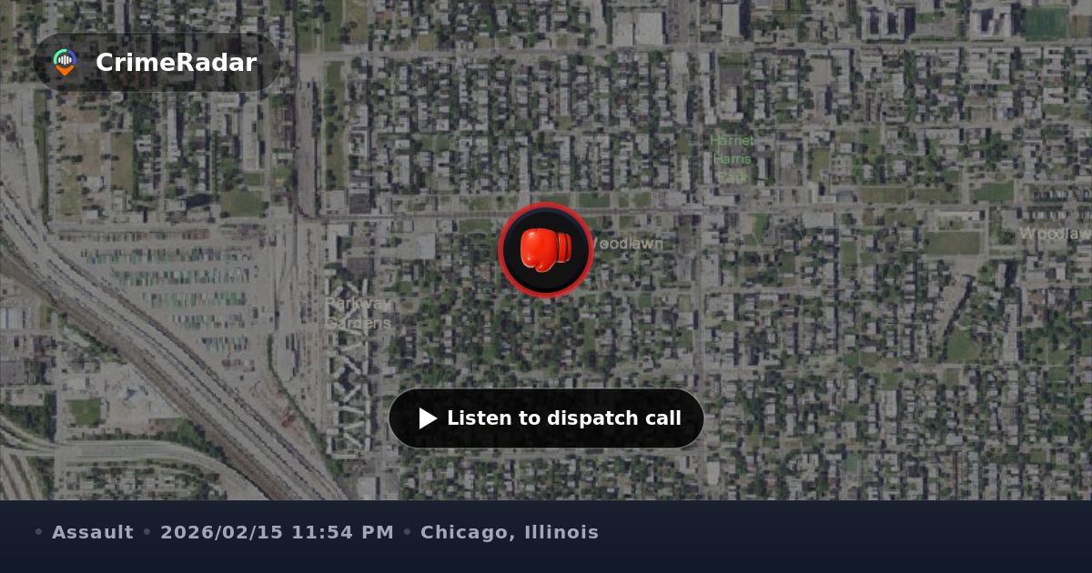 Group argument reported on South Rhodes Avenue, Chicago IL | CrimeRadar