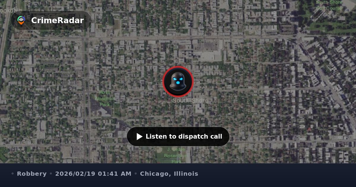 Armed robbery reported on South Jeffery Boulevard, Chicago IL | CrimeRadar