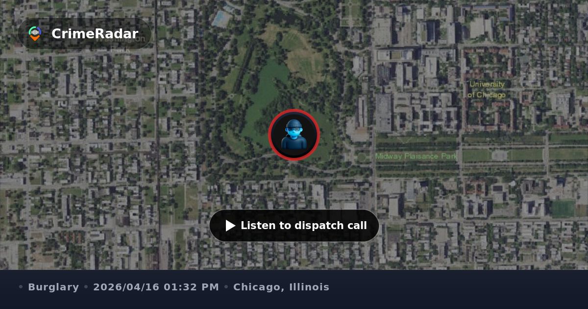 Man with crowbar taking items from vacant building, Chicago IL | CrimeRadar