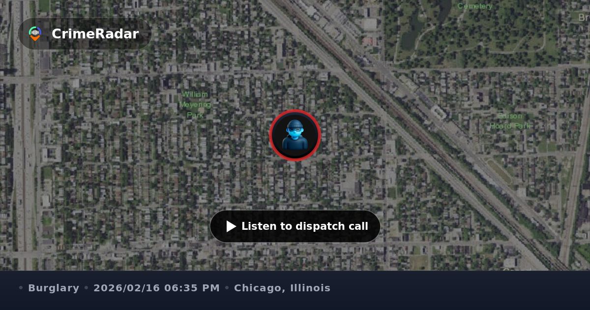 Smash and grab alarm at residence on Rhodes Avenue, Chicago IL | CrimeRadar