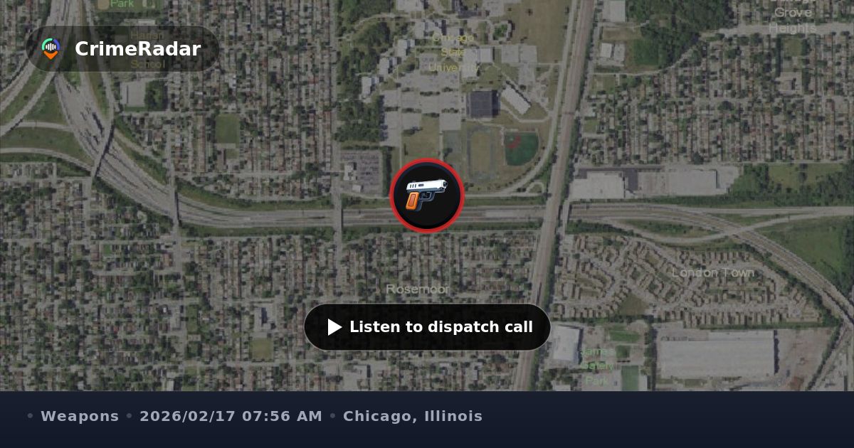 Reports of gunshots near South Rhodes railroad tracks, Chicago IL ...