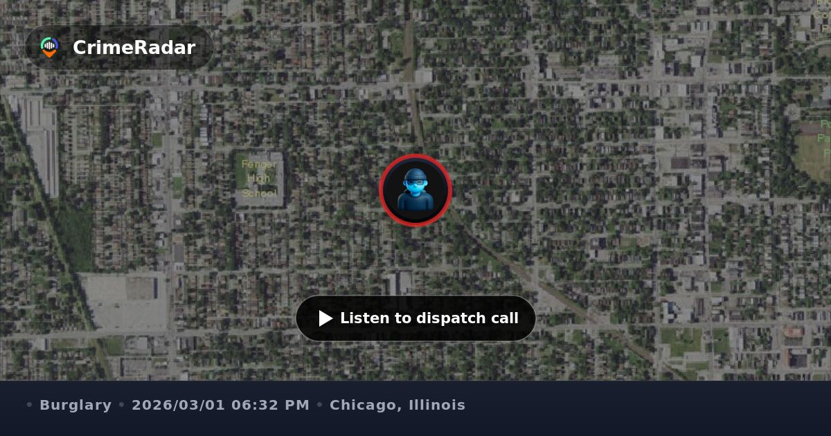 Suspect tries to break into home on South Parnell, Chicago IL | CrimeRadar