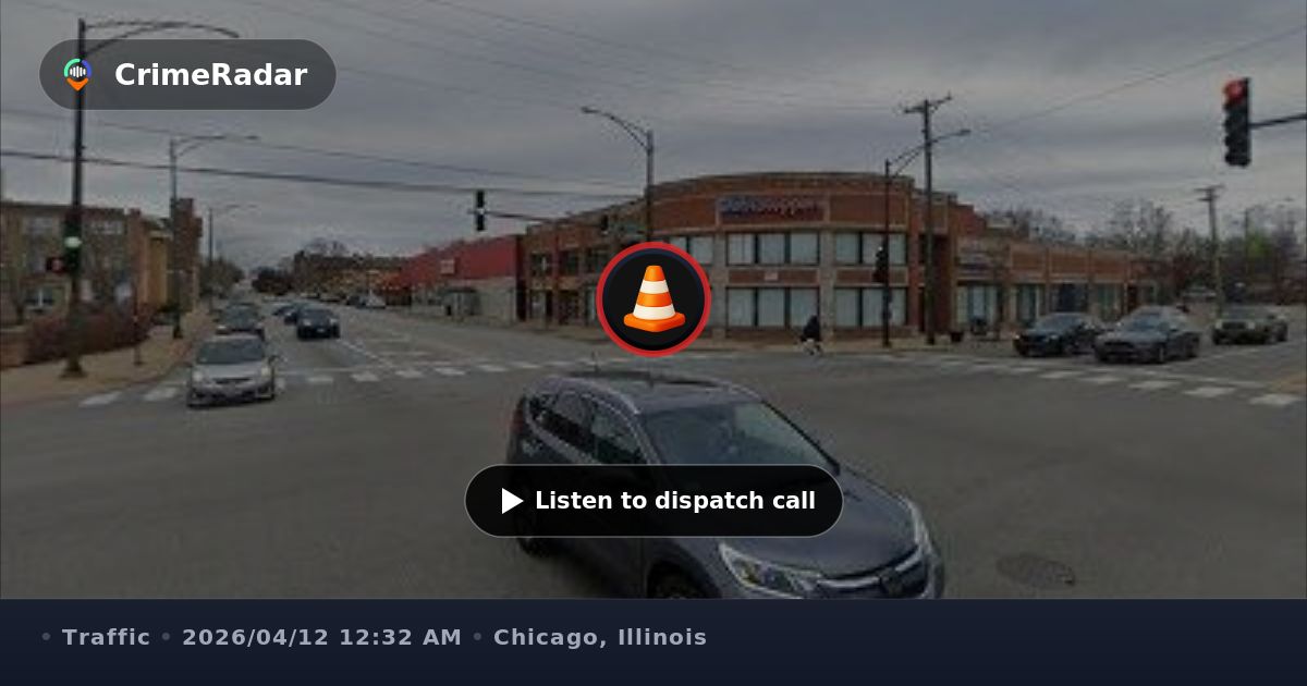 Police track drag racers on 111th and Western, Chicago IL | CrimeRadar