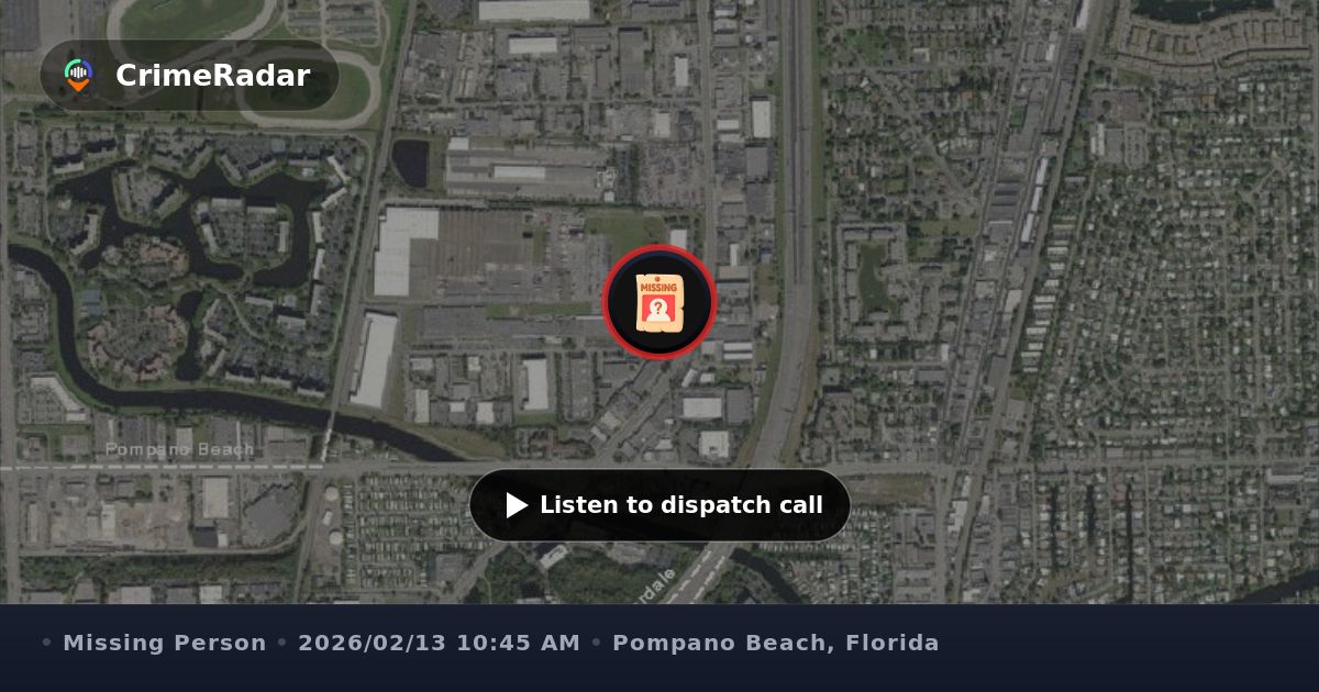 Ten-year-old girl reported missing from home, Pompano Beach FL | CrimeRadar
