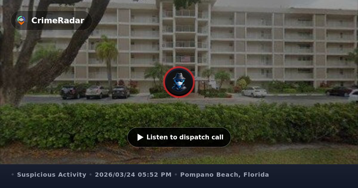Unknown woman causing concern at apartment complex, Pompano Beach FL ...