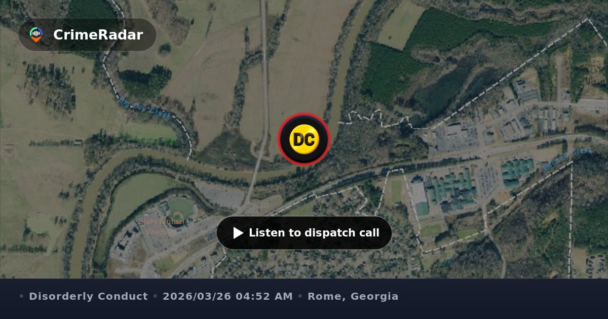 Woman yelling slurs near Elmwood Street, Rome GA | CrimeRadar