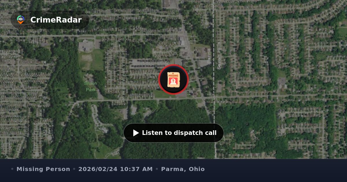 Welfare check for missing woman in possible abuse, Parma OH | CrimeRadar