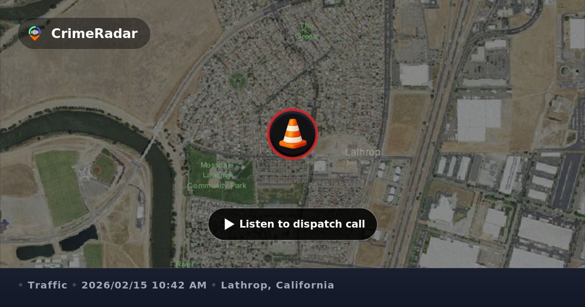 Driver reported going wrong way on bridge, Lathrop CA | CrimeRadar