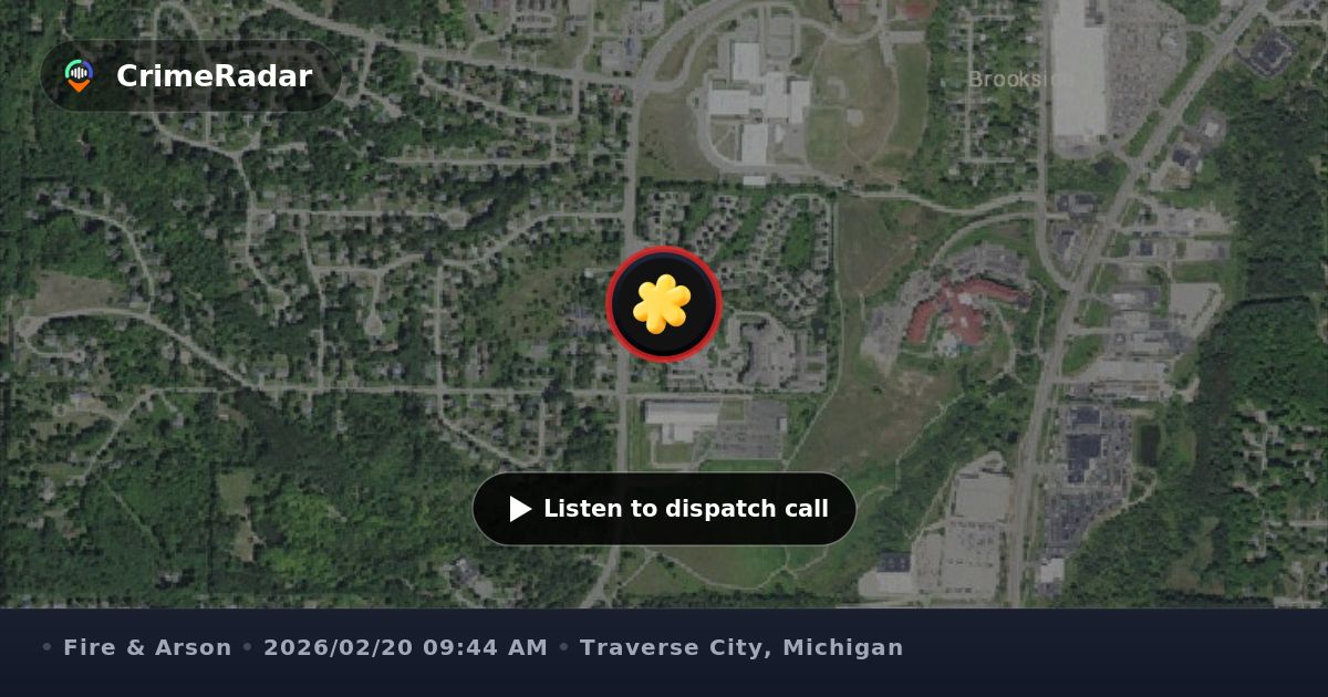 Traverse Ridge Fire Commercial fire alarm at Scenic Ridge complex, Traverse City MI ...