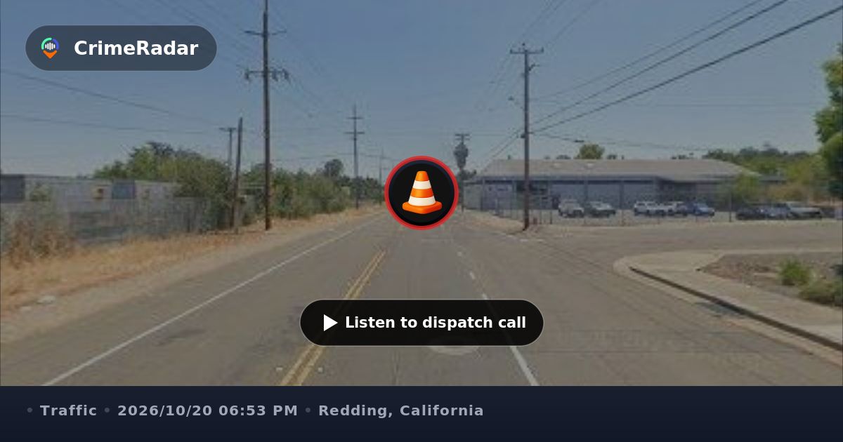 Traffic stop near school on Railroad Avenue, Redding CA | CrimeRadar