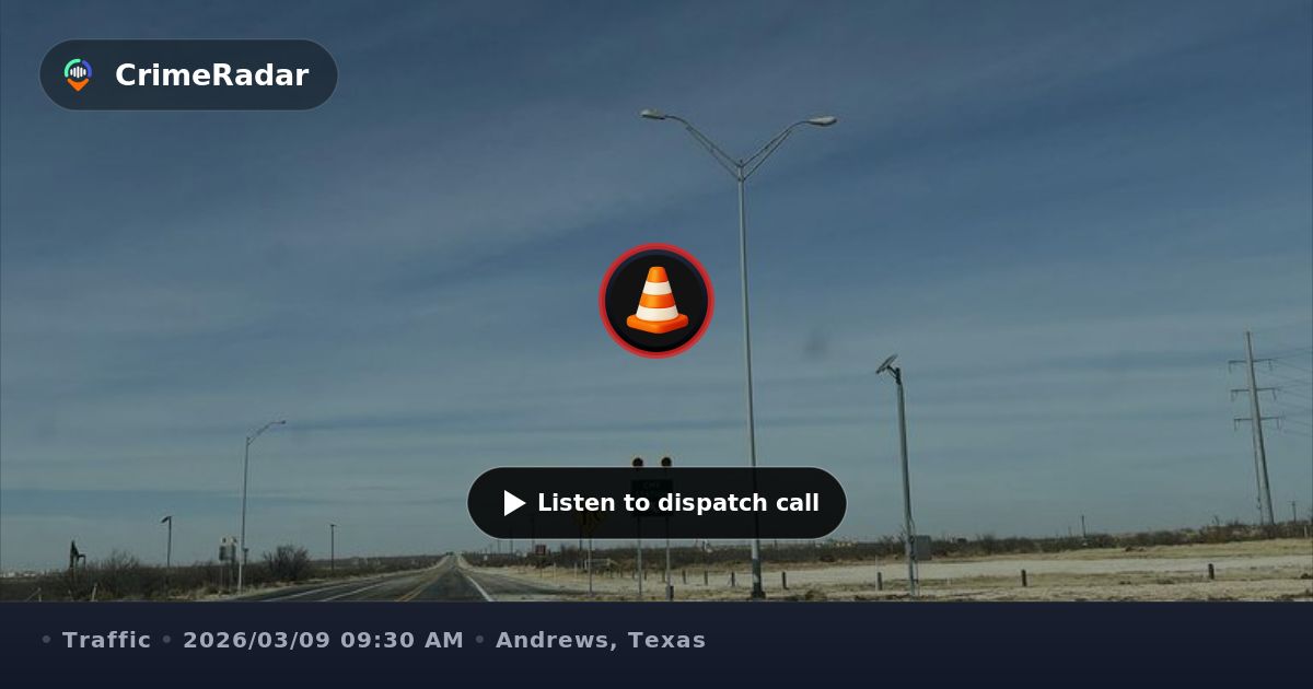Two-vehicle crash with injuries on Highway 176, Andrews County TX ...