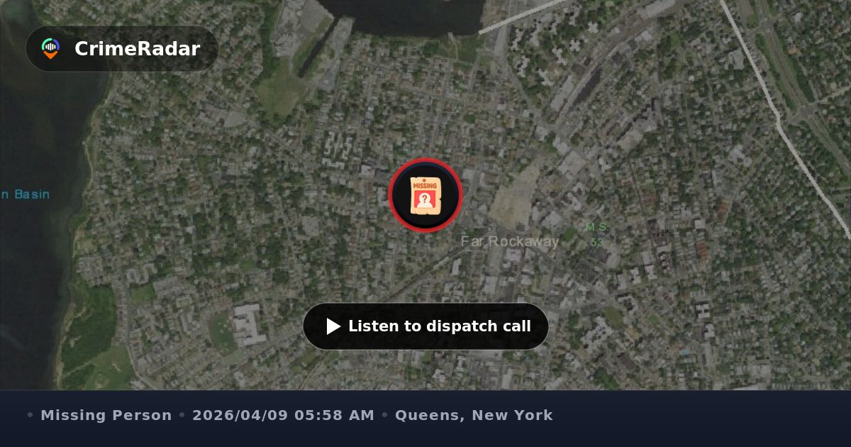 Search underway for missing autistic boy near Beach 25th Street, Queens ...
