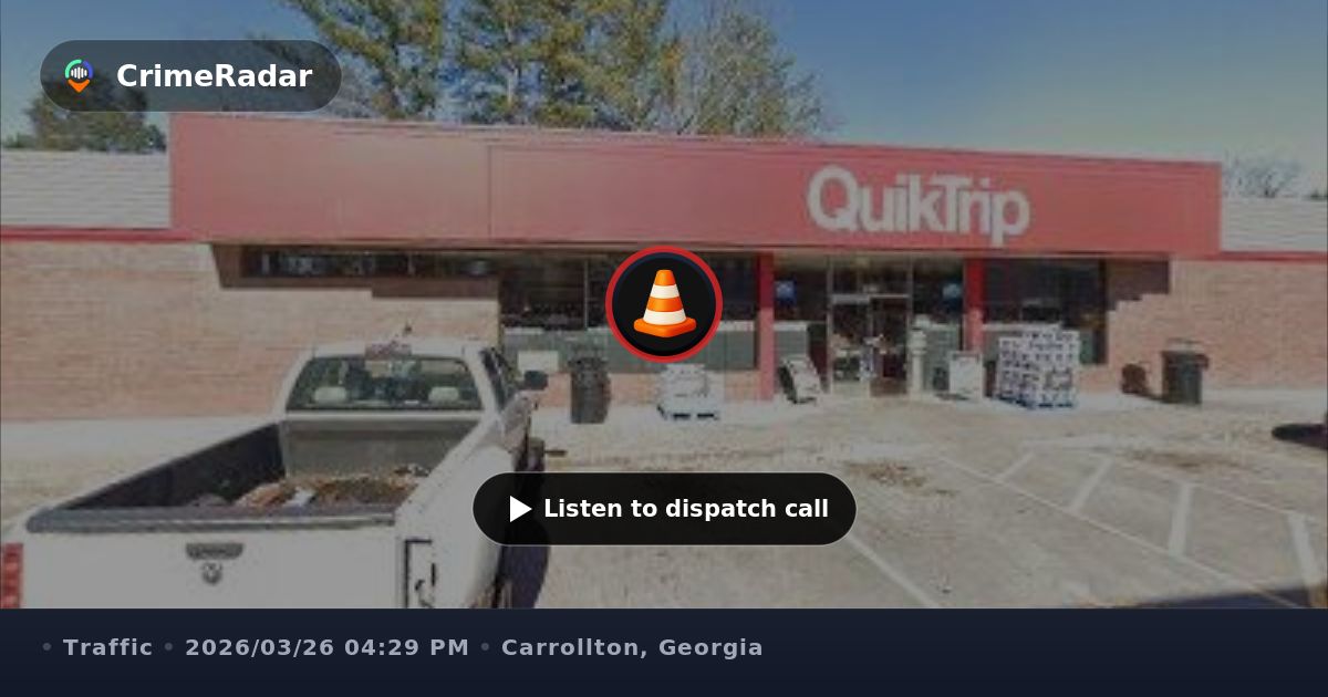 Minor collision in QuikTrip parking lot, Carrollton GA | CrimeRadar