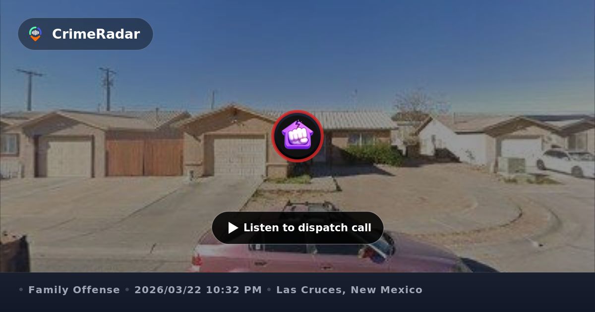 Woman allegedly tries to hit man with car, Las Cruces NM | CrimeRadar