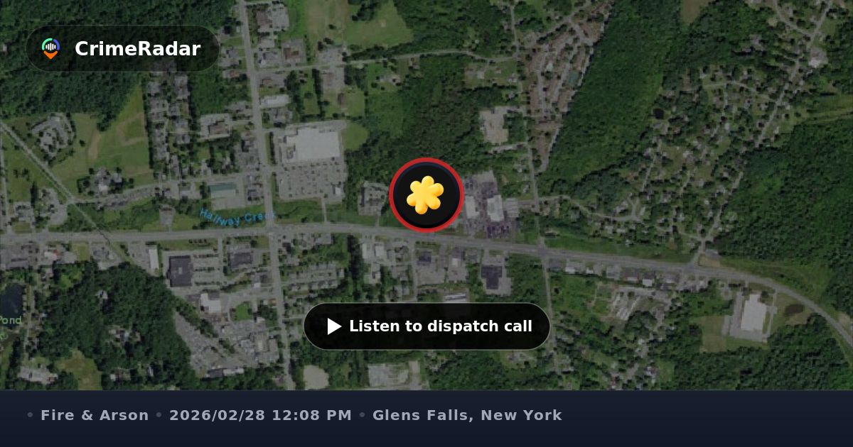 Fire alarm at B.B. Fowler Building on Glen Street, Glens Falls NY ...