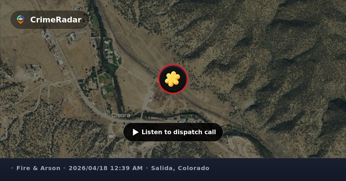 Camper fire with propane explosions at Salida RV park, Salida CO ...