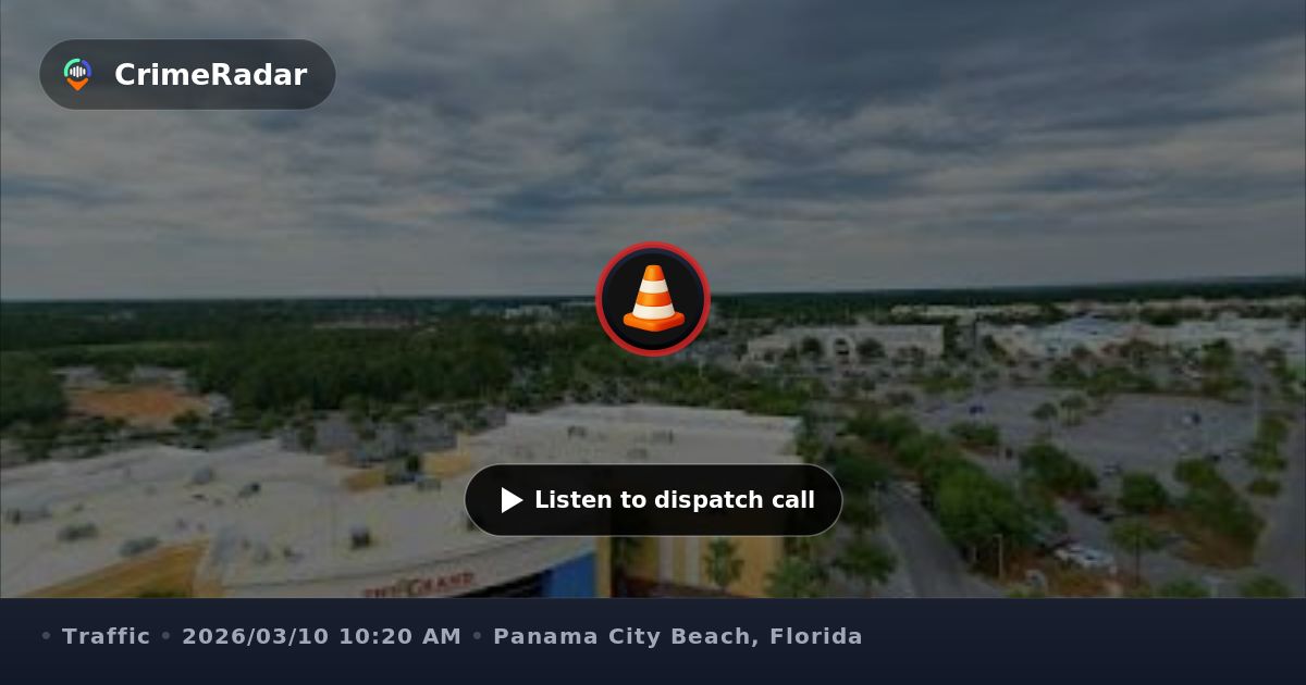 Traffic stop in Walmart Pier Park parking lot, Panama City Beach FL ...
