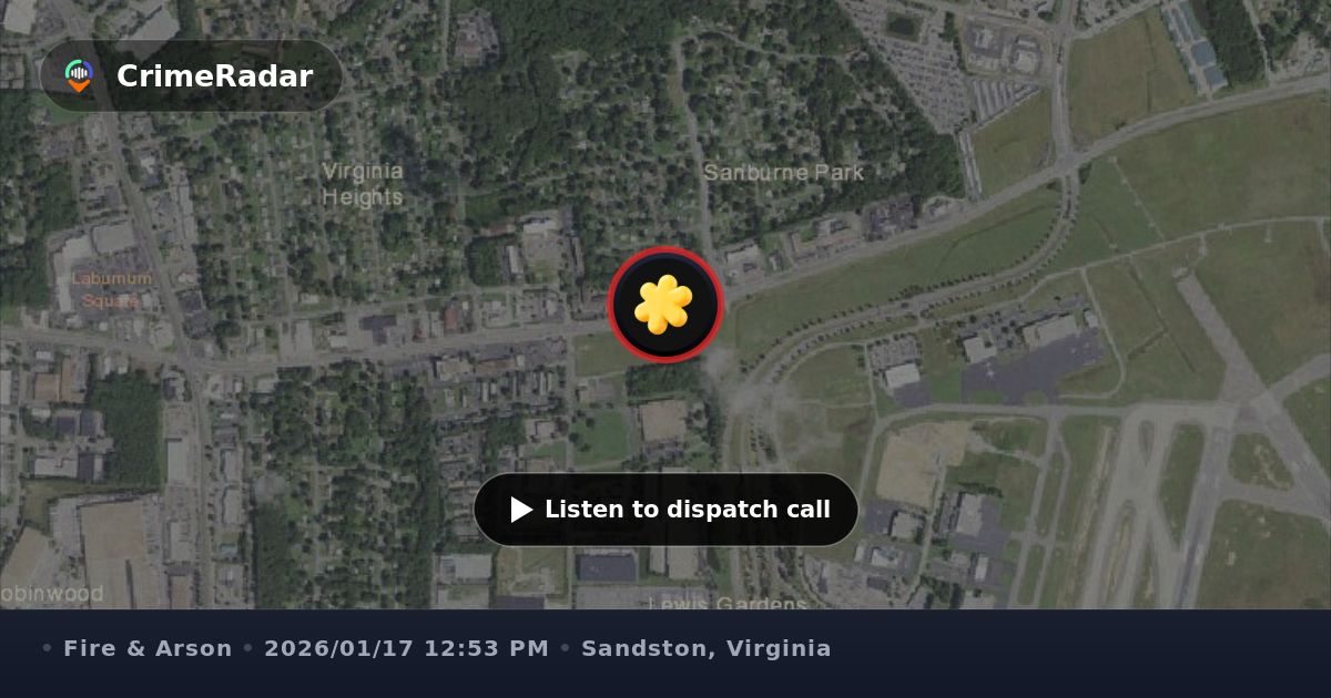 Fire crews respond to possible alarm on Eubank Rd, Sandston VA | CrimeRadar