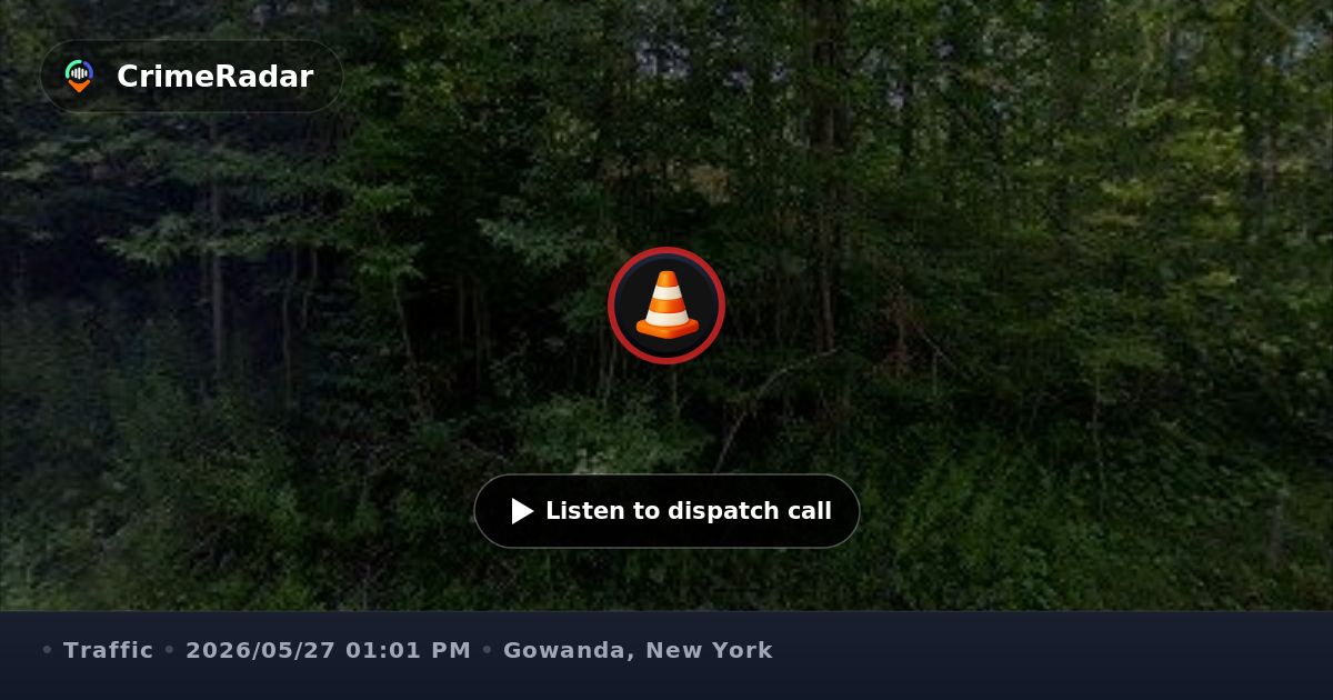 Motorcycle injury crash on Zoar Valley Road, Gowanda NY | CrimeRadar