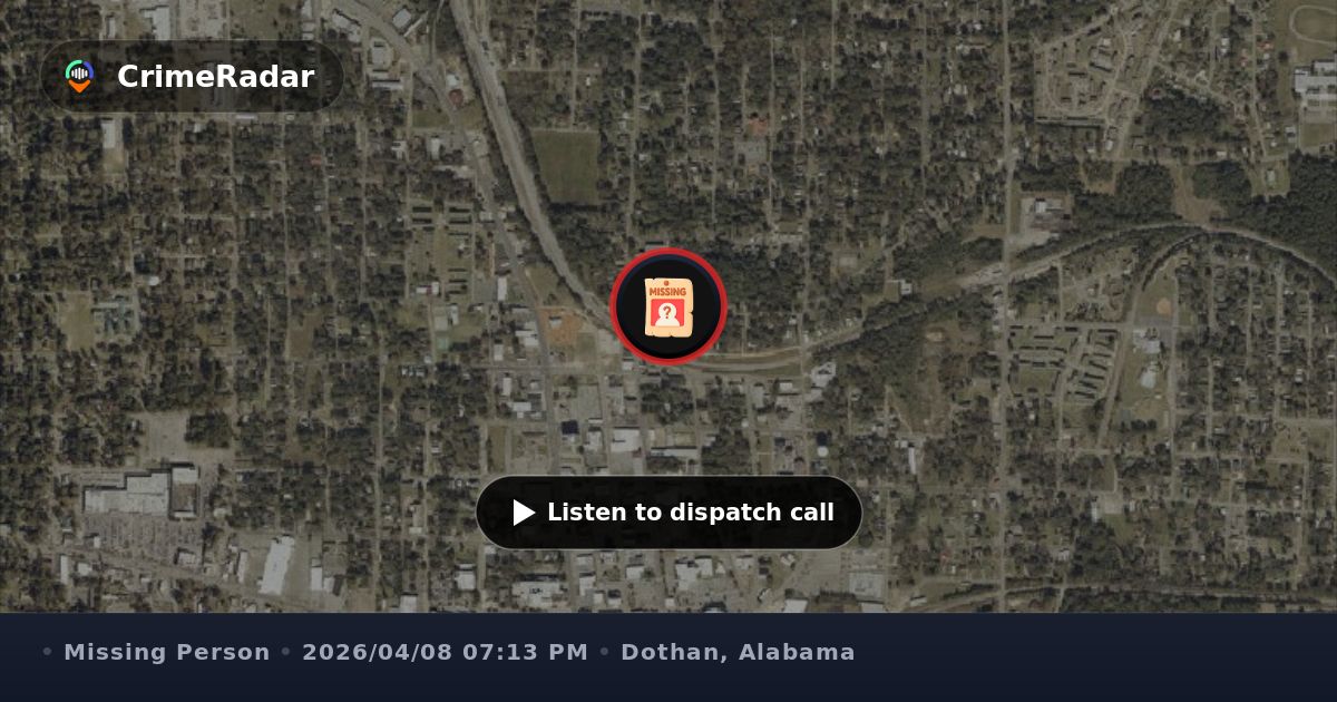 Officers search for missing child near apartments in Dothan, Dothan AL ...