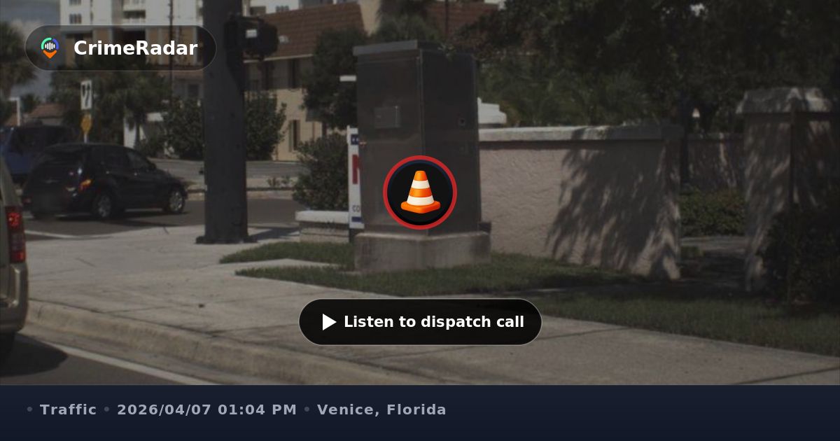 Traffic incident involving white Range Rover, Venice FL | CrimeRadar