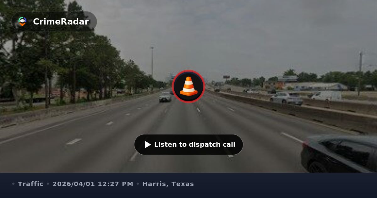 Chain-reaction crash on ramp to I-45 South, Harris County TX | CrimeRadar