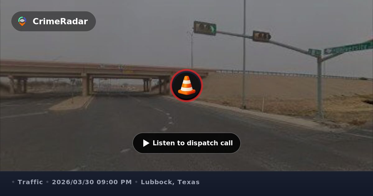 Police track wrong-way driver on North Loop 289, Lubbock TX | CrimeRadar