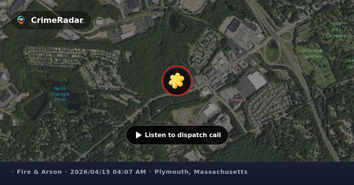 Fire alarm at Summerhill Condominiums, Plymouth MA | CrimeRadar