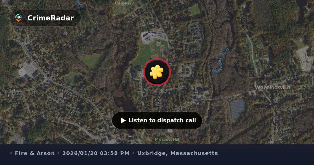 Fire crews respond to possible commercial burn at bank, Uxbridge MA ...