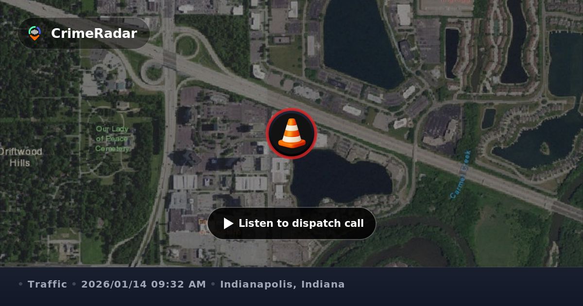 Injury crash near Keystone Crossing, Indianapolis IN | CrimeRadar