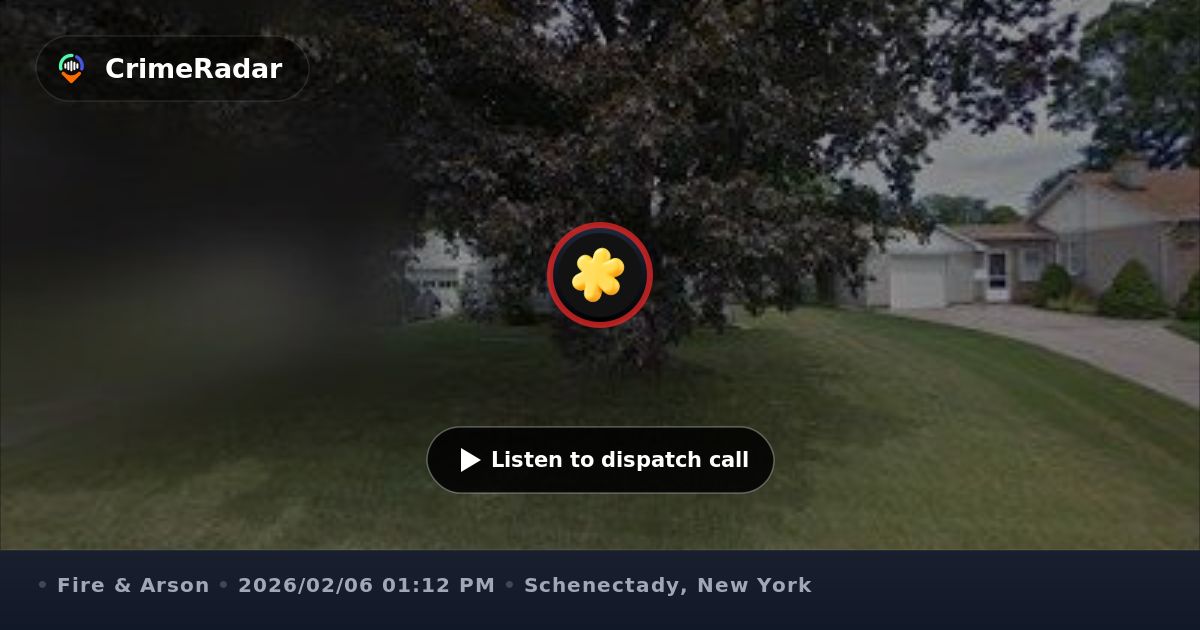Crews battle house fire near Regal Ave, Schenectady NY | CrimeRadar