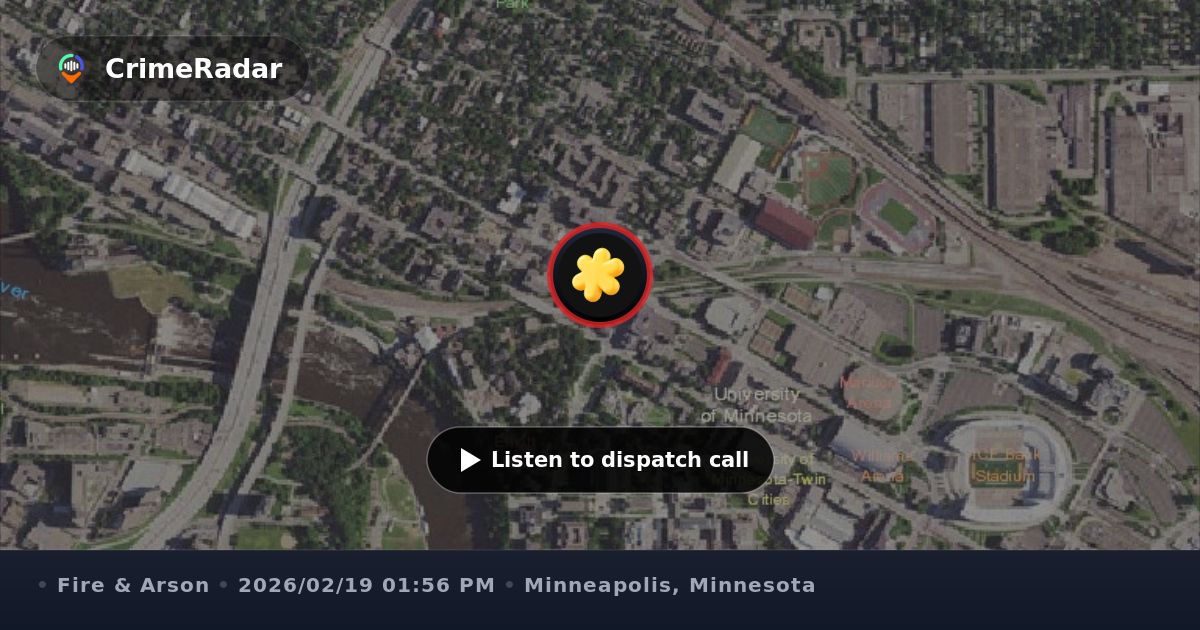 Fire alarm and small smoker fire at apartment building, Minneapolis MN ...