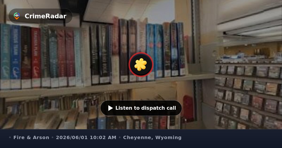 Fire alarm at Laramie County Library, Cheyenne WY | CrimeRadar