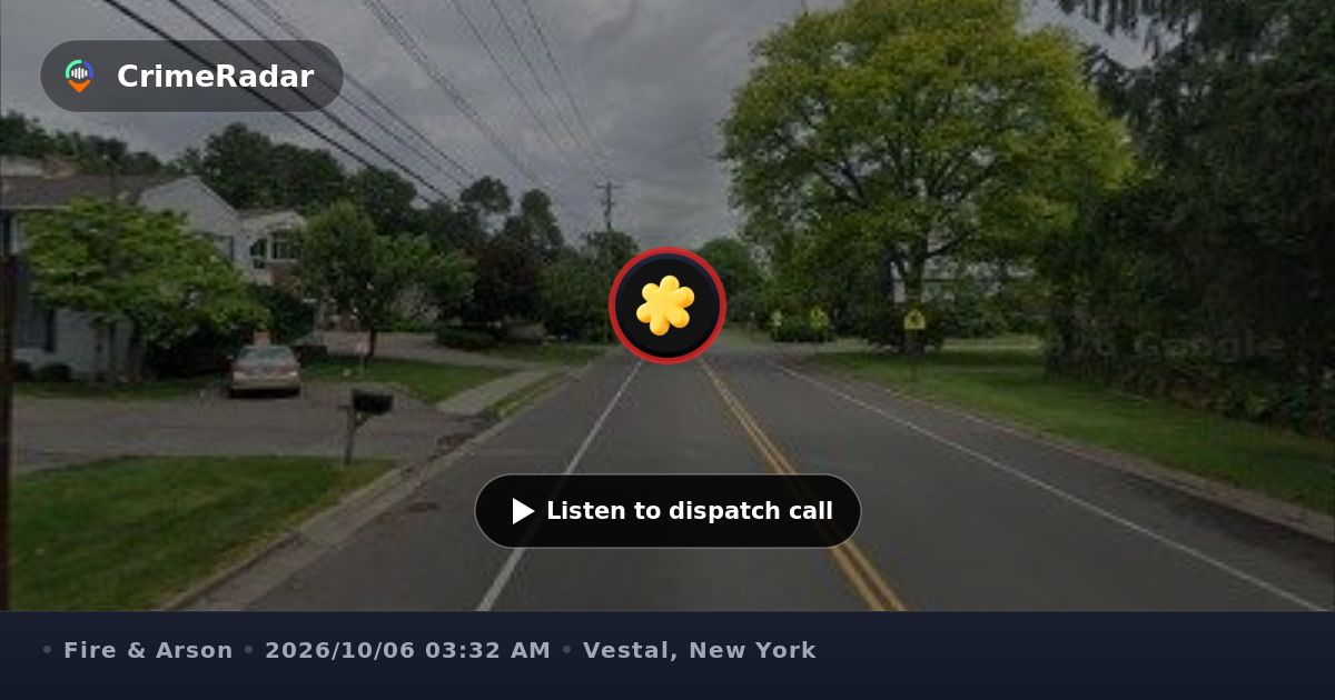 Fire alarm in basement generator room, Vestal NY | CrimeRadar
