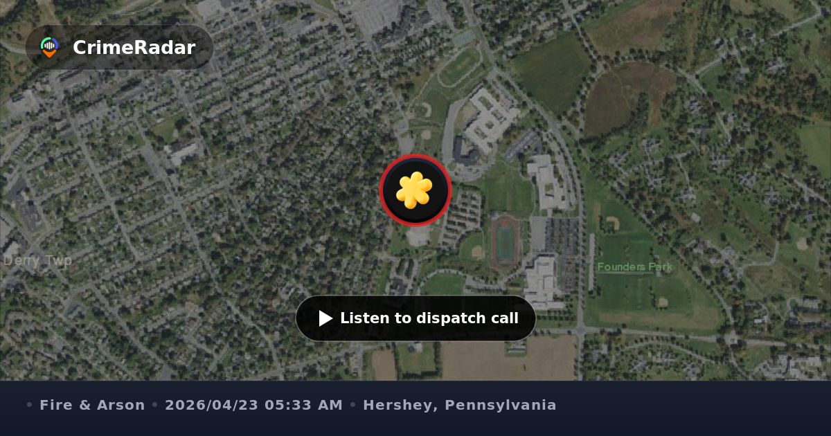 Gas leak reported at Hershey High School library, Hershey PA | CrimeRadar