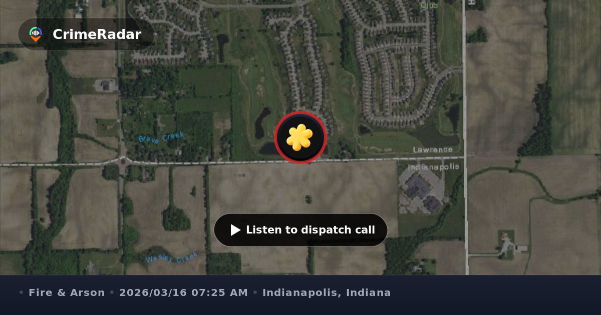 Sterilizer fire at NERD Alliance building, Indianapolis IN | CrimeRadar