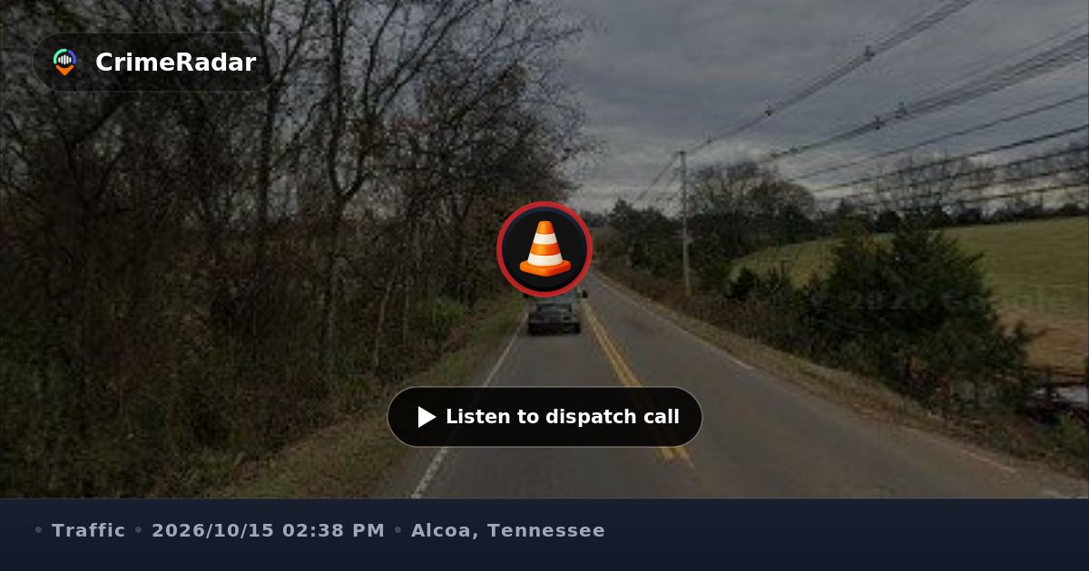 Crash at Louisville Road and Louisville Loop, Alcoa TN | CrimeRadar