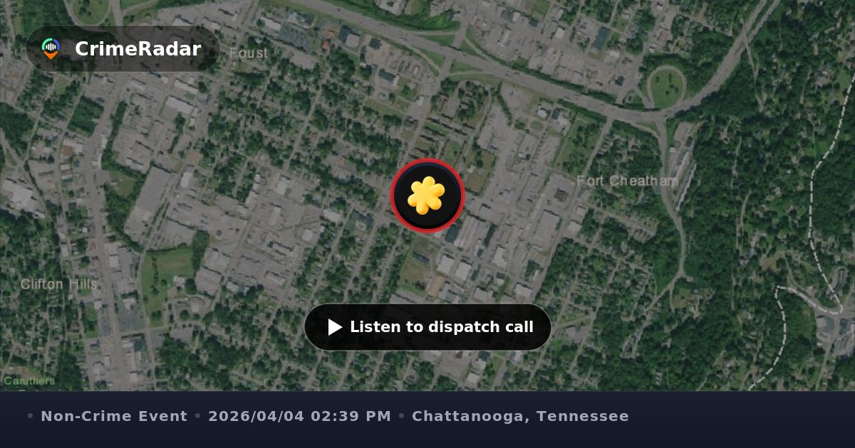 911 Active Calls Chattanooga
